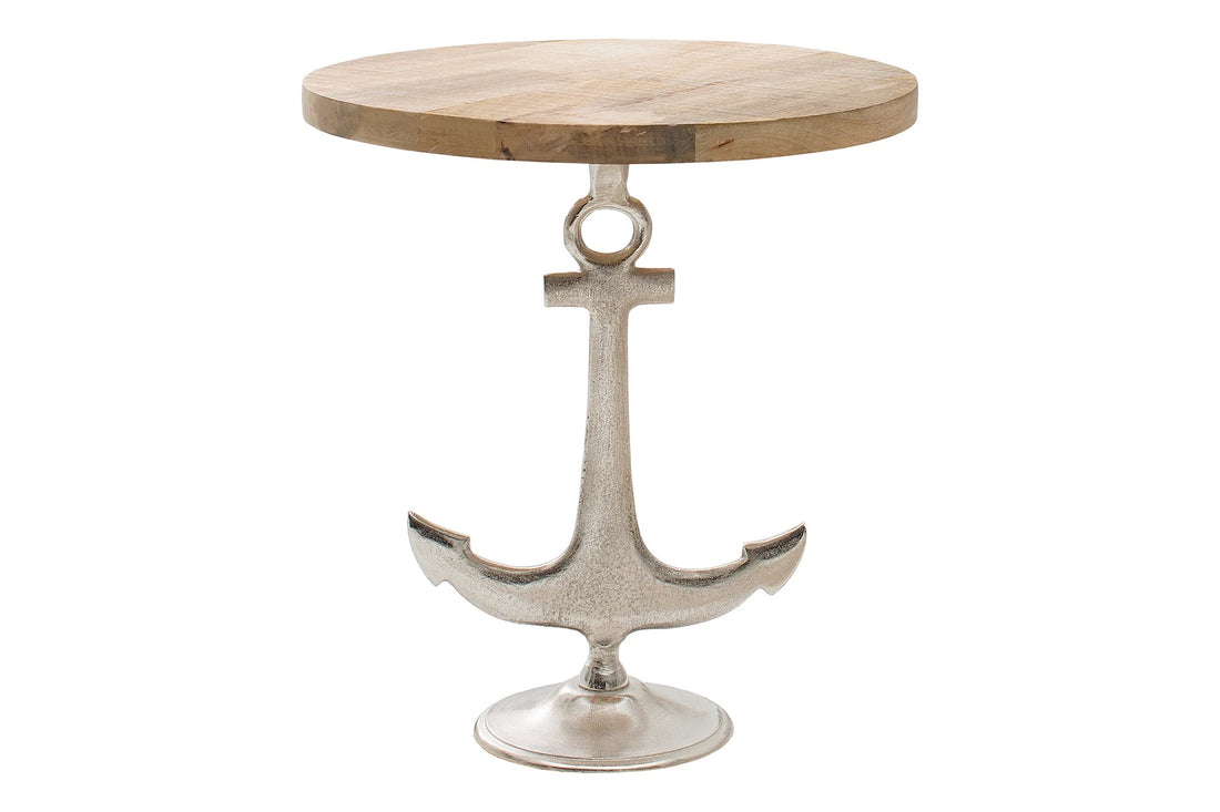 Round Side Table Captain 56cm Mango Wood Natural