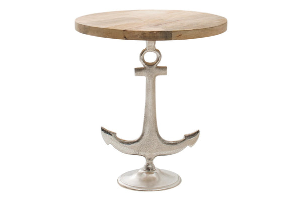 Round Side Table Captain 56cm Mango Wood Natural
