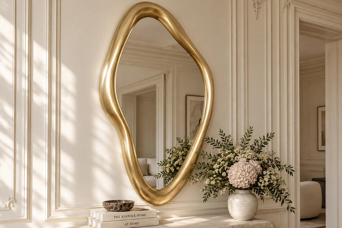 Wall Mirror Marquise 149cm Gold