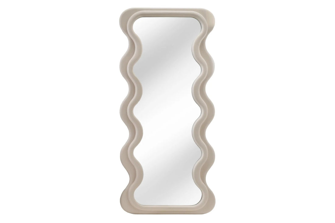 Wall Mirror Curvy 160cm Greige