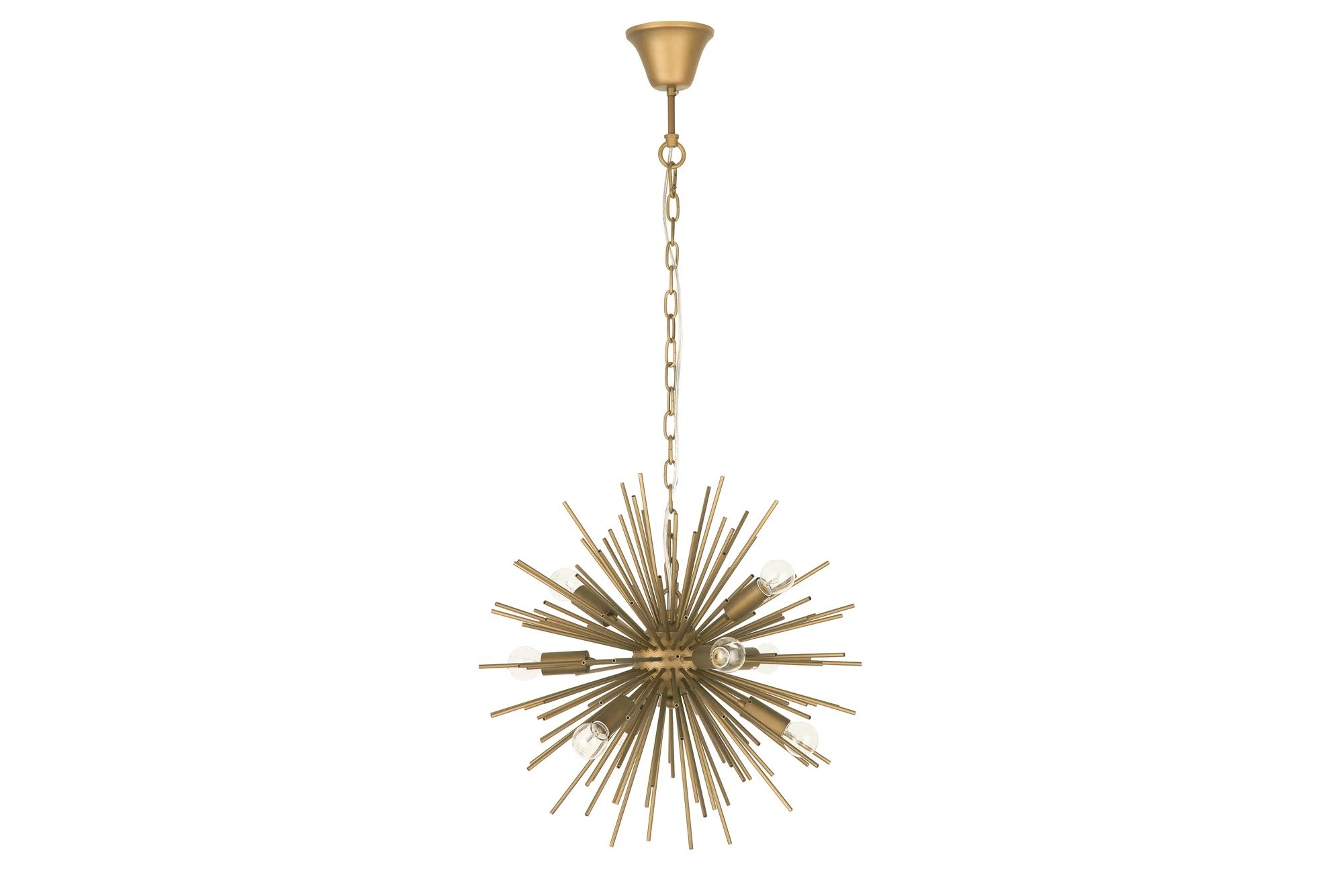 Hanging Lamp Sunlight 50cm Metal Gold