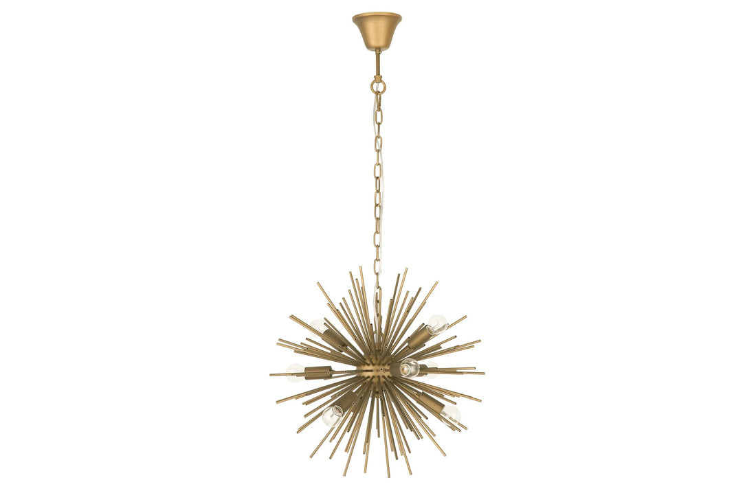Hanging Lamp Sunlight 50cm Metal Gold