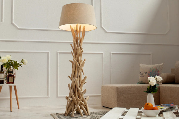Floor Lamp Wild Nature 155cm Driftwood Natural