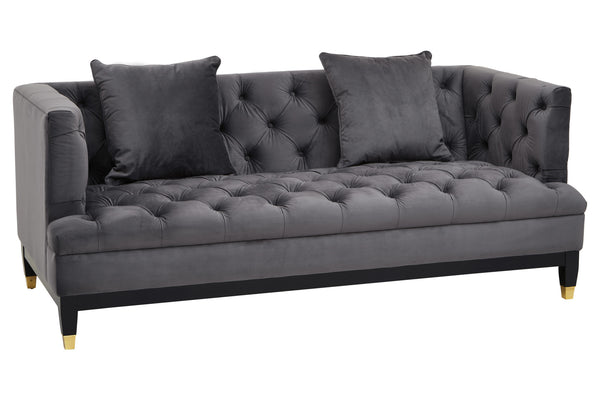 2 Seat Sofa Supremacy Fabric Grey