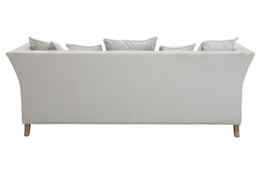 Three Seat Sofa Illustrious Fabric Grey