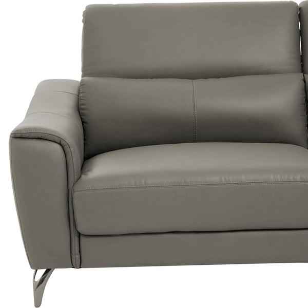 3 Seat Sofa Eminence Leather Grey