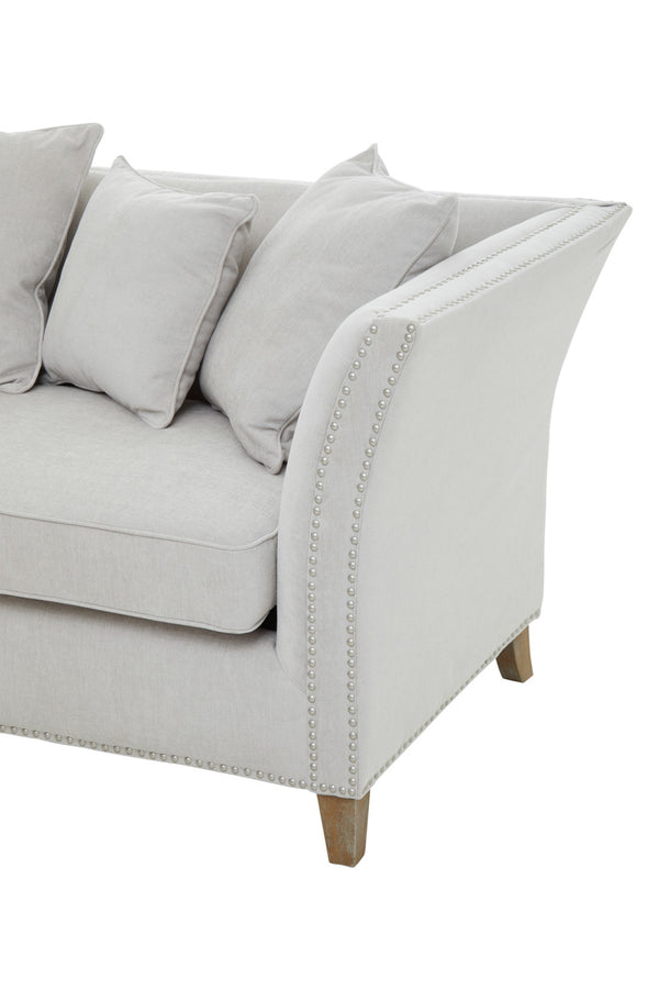 3 Seat Sofa Illustrious Fabric Grey
