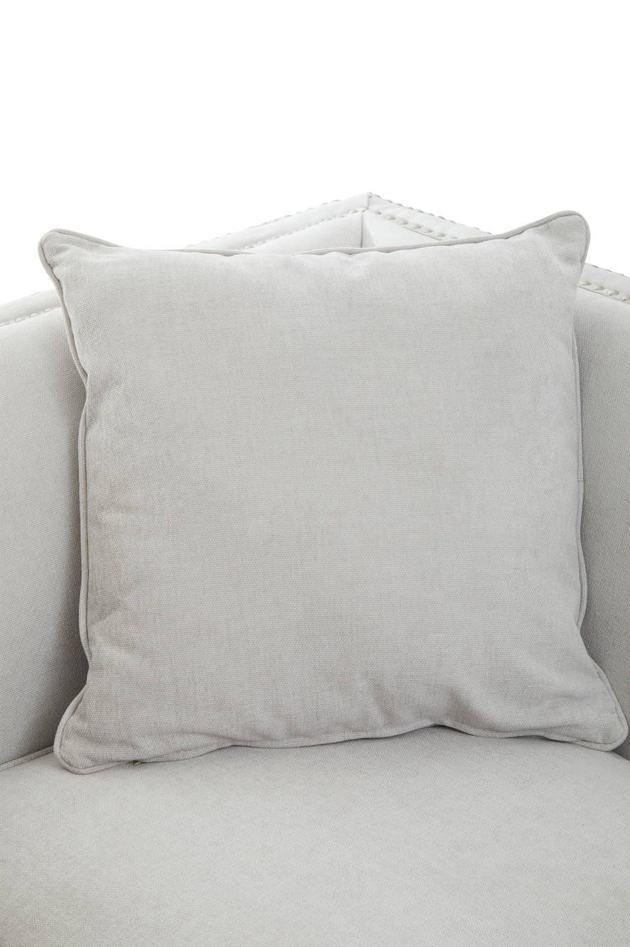 Two Seat Sofa Illustrious Fabric Grey