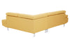 Corner Sofa Palatial 264cm Ochre Linen