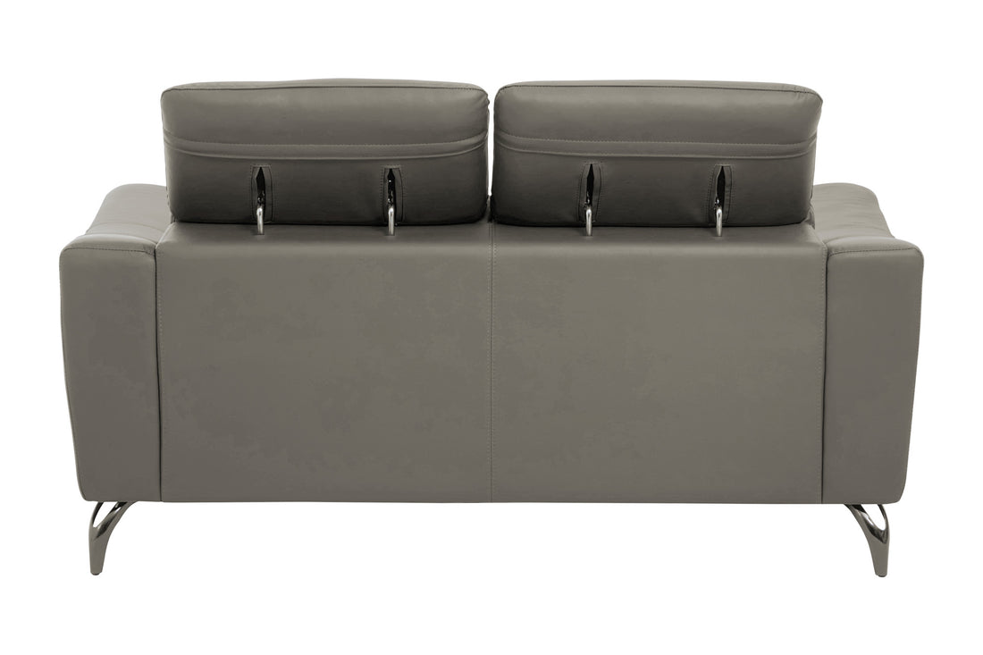 Two Seat Sofa Eminence Leather Grey