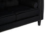 2 Seat Sofa Opulence Black Velvet