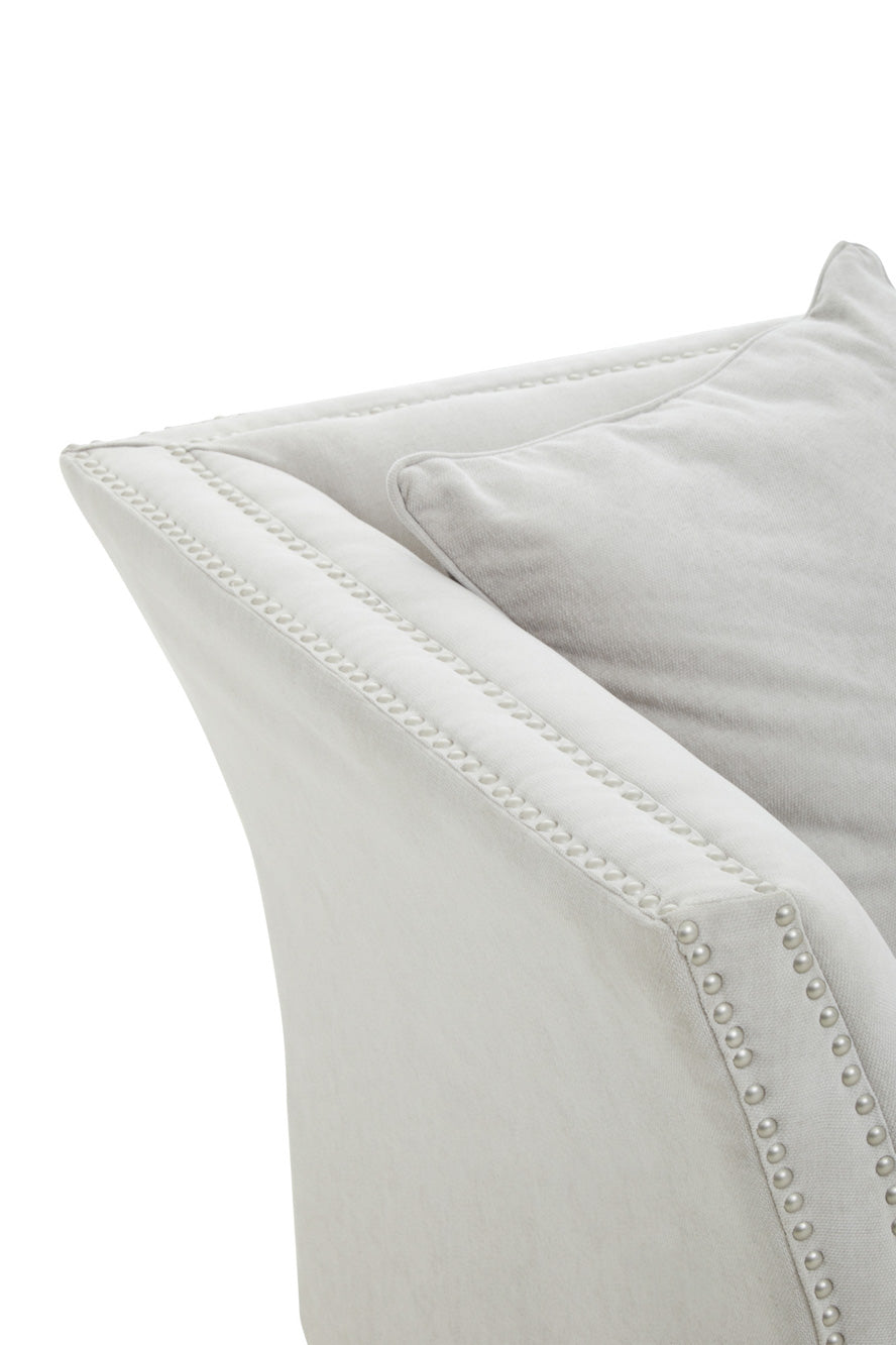 Two Seat Sofa Illustrious Fabric Grey