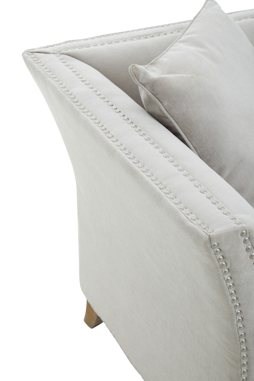 3 Seat Sofa Illustrious Fabric Grey