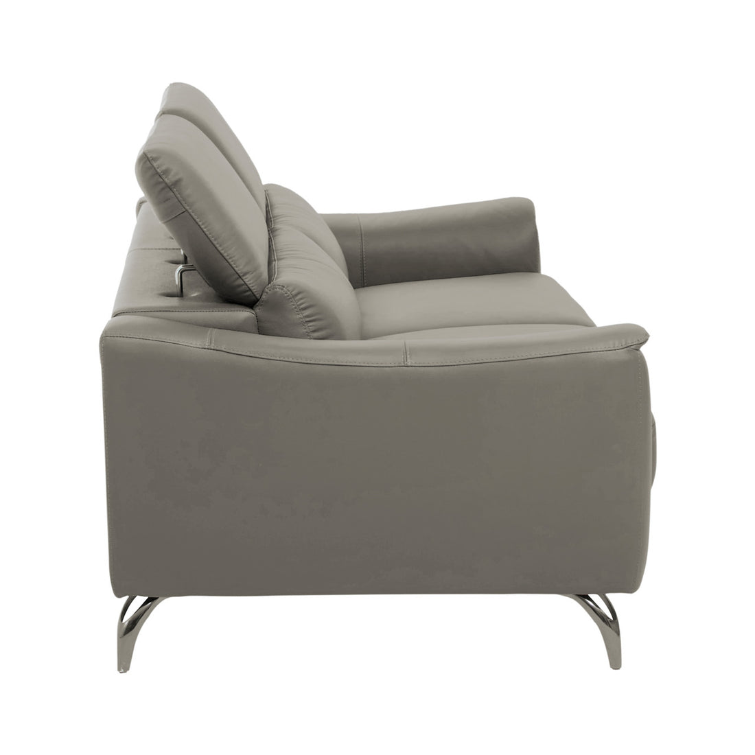 Three Seat Sofa Eminence Leather Grey