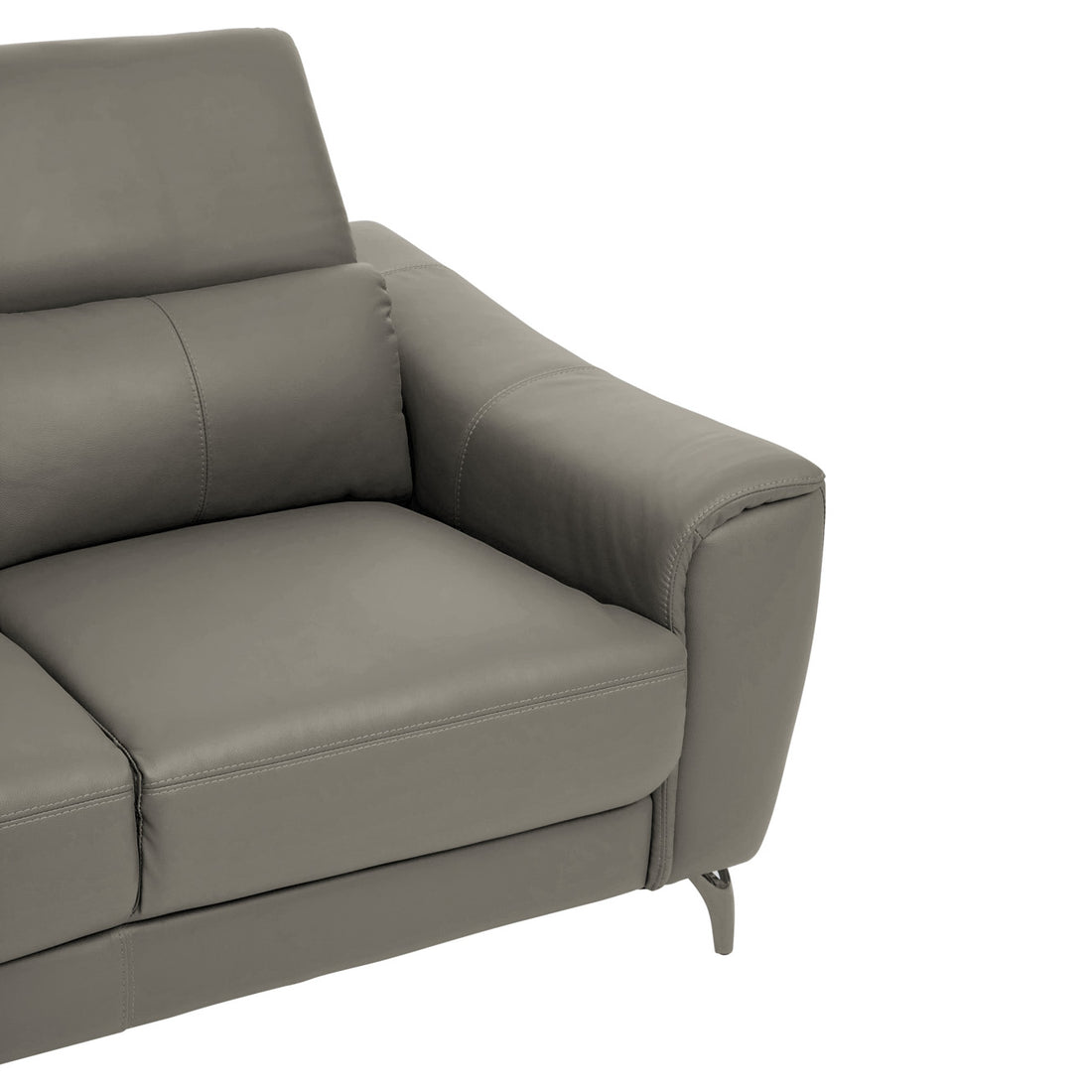 Two Seat Sofa Eminence Leather Grey