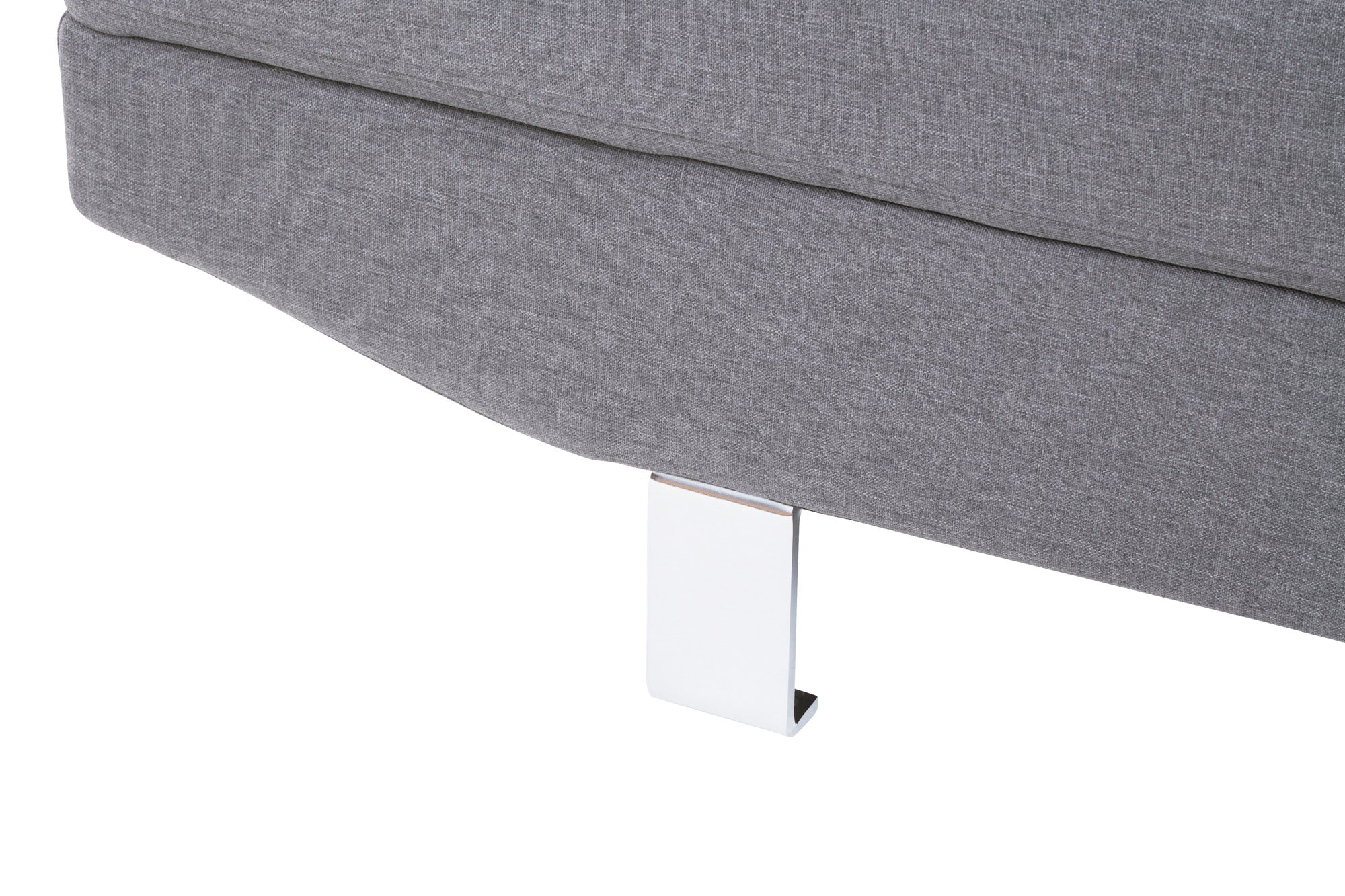 Corner Sofa Palatial 264cm Grey Linen