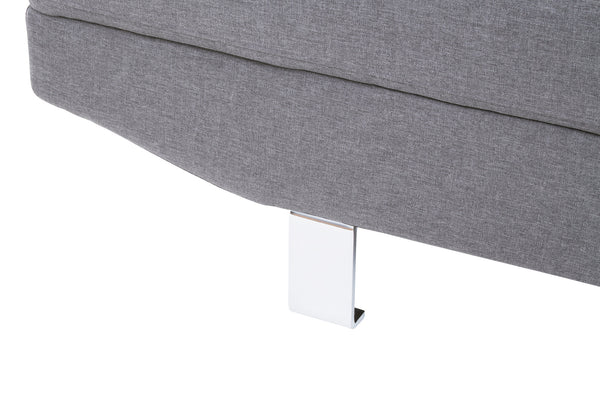 Corner Sofa Palatial 264cm Grey Linen