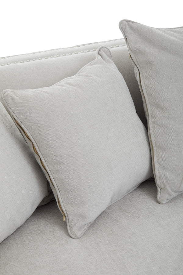 3 Seat Sofa Illustrious Fabric Grey