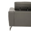 2 Seat Sofa Eminence Leather Grey