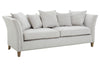 3 Seat Sofa Illustrious Fabric Grey