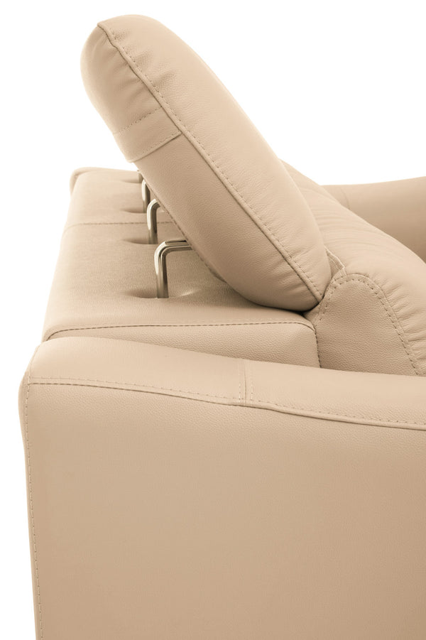 3 Seat Sofa Eminence Leather Ivory