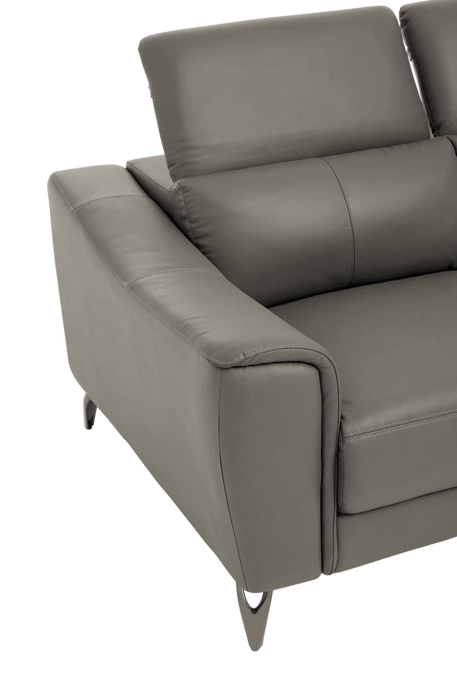 2 Seat Sofa Eminence Leather Grey