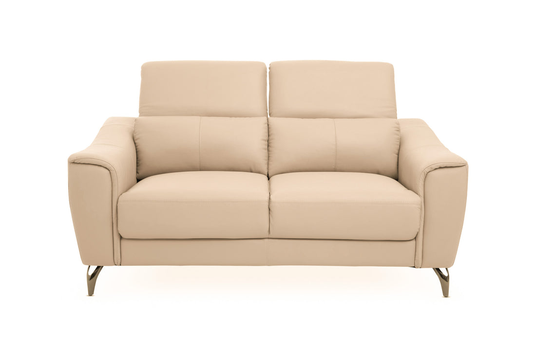 Two Seat Sofa Eminence Leather Ivory