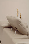 2 Seat Sofa Eminence Leather Ivory