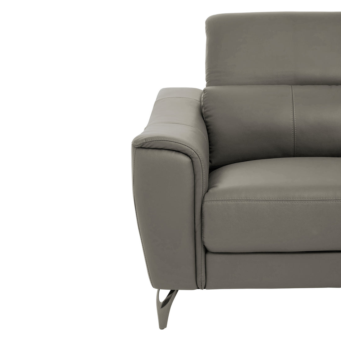 Two Seat Sofa Eminence Leather Grey