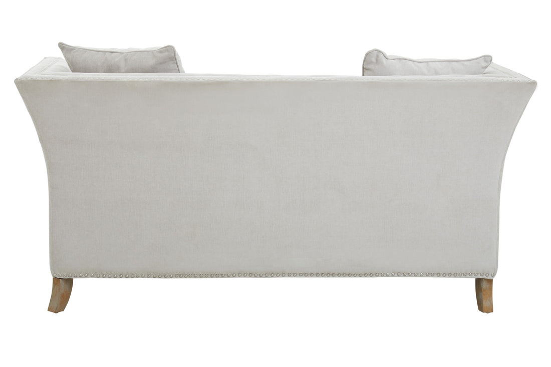 Two Seat Sofa Illustrious Fabric Grey