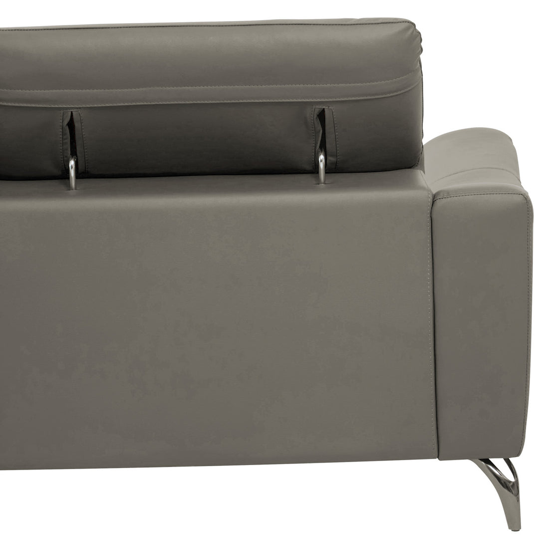 Three Seat Sofa Eminence Leather Grey
