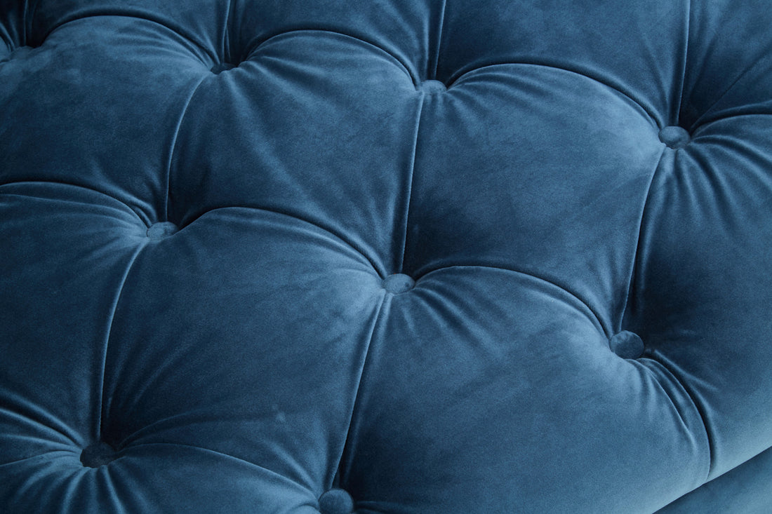 Three Seat Sofa Supremacy Fabric Navy