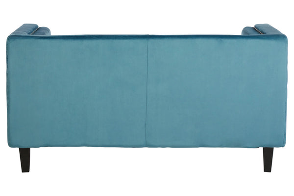2 Seat Sofa Opulence Blue Velvet