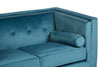 2 Seat Sofa Opulence Blue Velvet