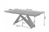 Dining Table Mercury 180-220-260cm Ceramic Lava Look