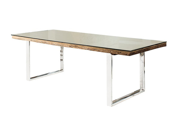 Dining Table Barracuda 180cm Recycled Teak Wood Brown