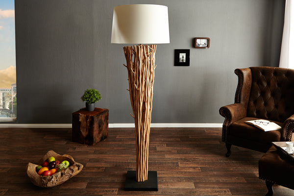 Floor Lamp Euphoria Driftwood 175cm White