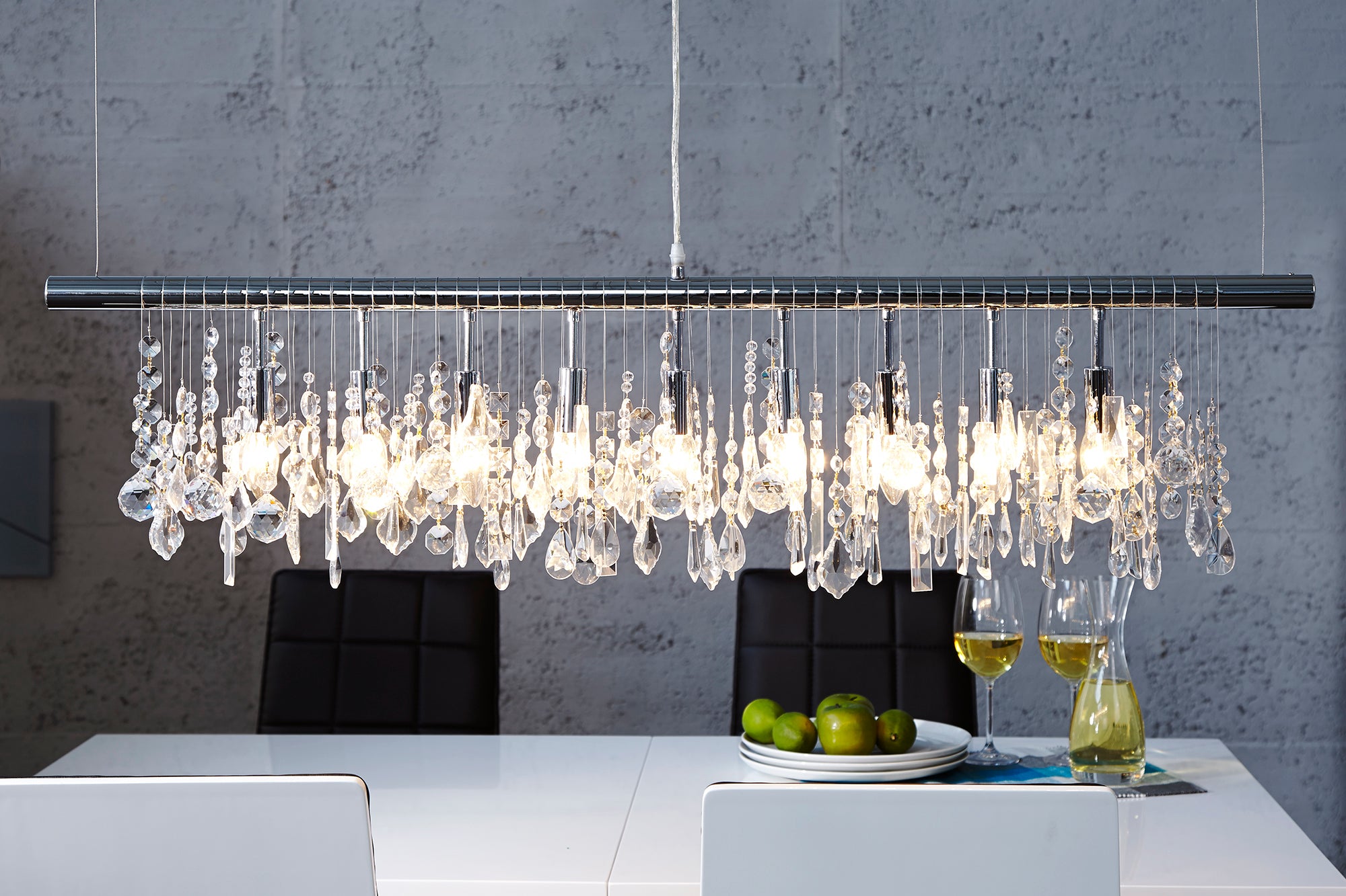 Hanging Lamp Diamonds 9-lights