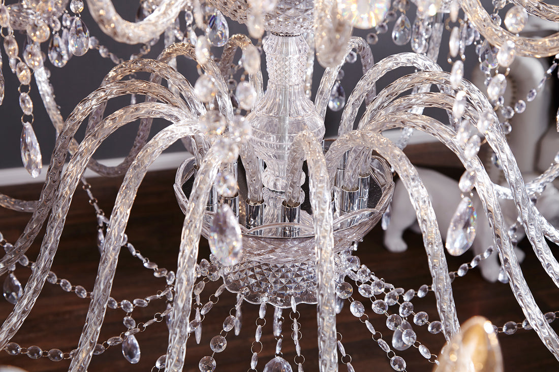 Chandelier Diamonds 120cm 30-arms Silver