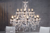 Chandelier Diamonds 15-arms Silver