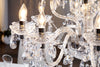 Chandelier Diamonds 80cm 15-Arms Acryl Transparent