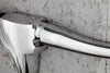Decorative Bull Horns Texas 100cm Metal Chrome