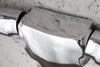 Decorative Bull Horns Texas 100cm Metal Chrome