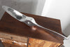 Decorative Propeller Screw 110cm Metal Silver