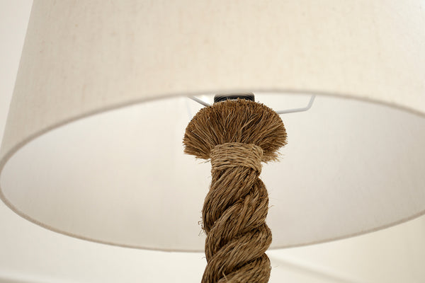 Floor Lamp Seven Seas 156cm Rope Brown