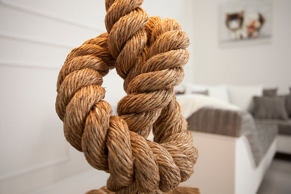 Floor Lamp Seven Seas 156cm Rope Brown