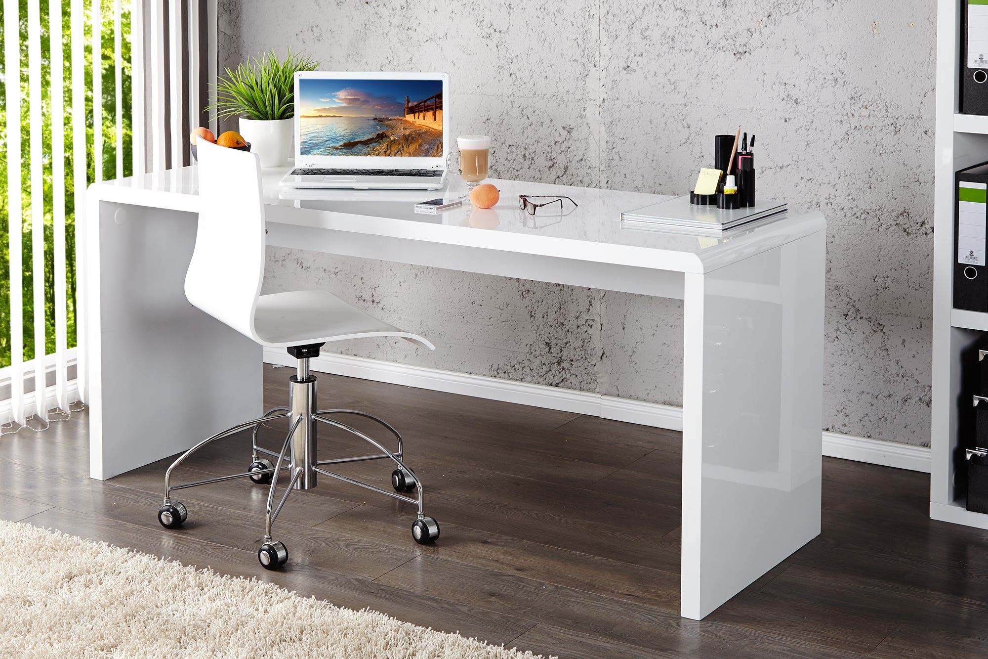 Desk Fast Trade 140cm White
