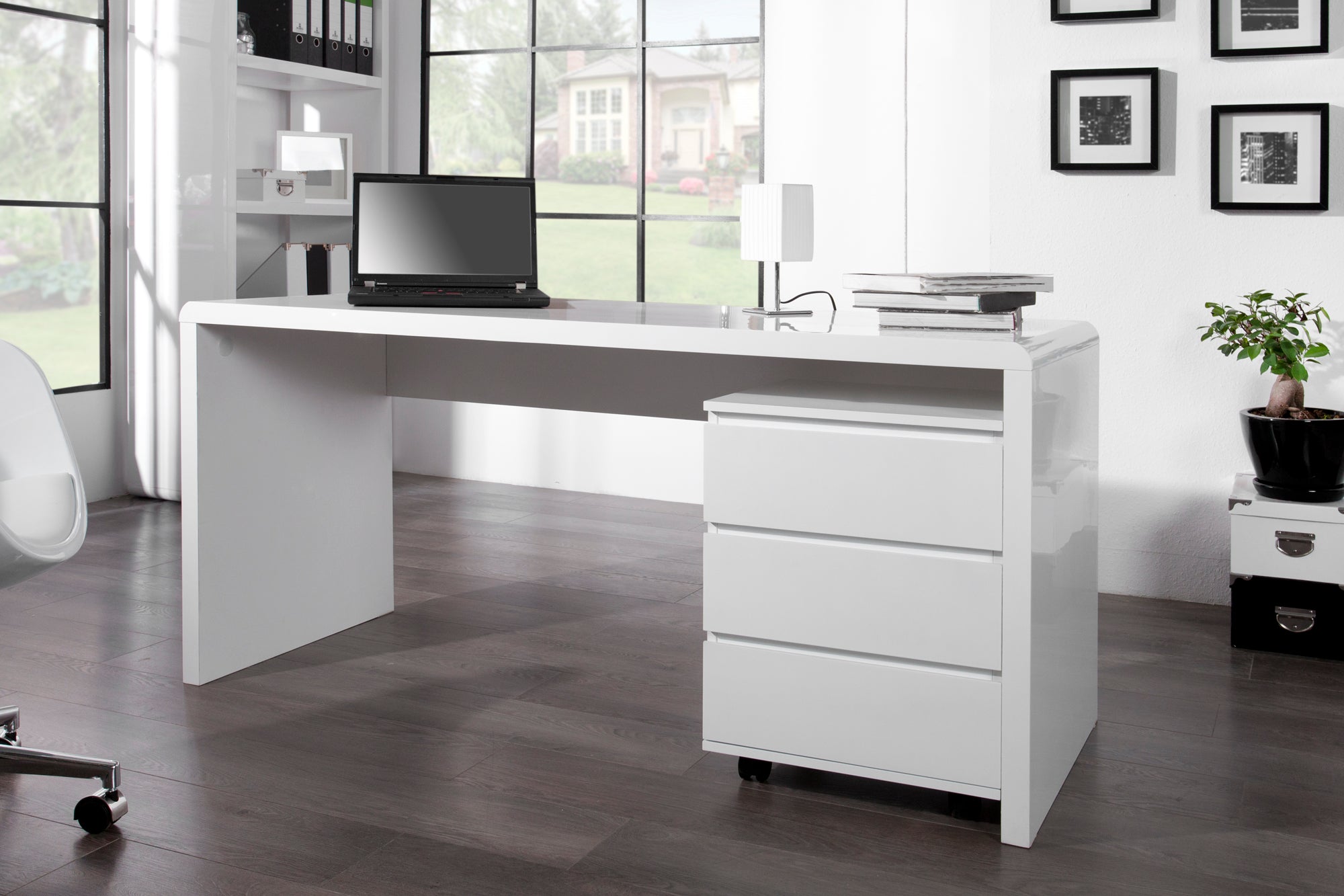 Desk Fast Trade 160cm White