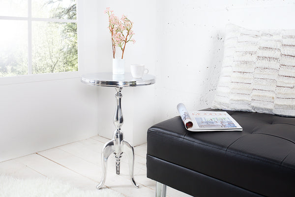 Side Table Jardin 55cm Chrome