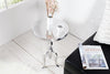 Side Table Jardin 55cm Metal Chrome